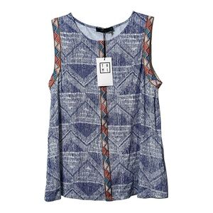 NWT‎ THML Embroidered Tank - small